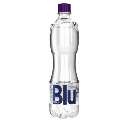 Foto oficial de Agua Blu en Argentina: botella 600ml, código 4160400.
