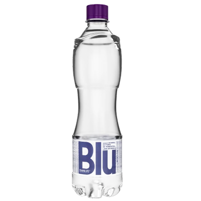 Foto oficial de Agua Blu en Chile: botella 600ml, código 4160400.