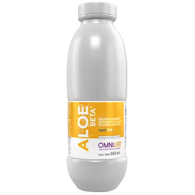 Foto oficial de Aloe Beta en Ecuador: bote 960 ml, código 4250204.