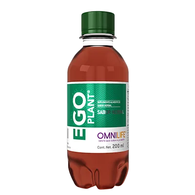 Foto oficial de Ego Plant en Guatemala: botella, contenido neto 200 mililitros, código 1260600.