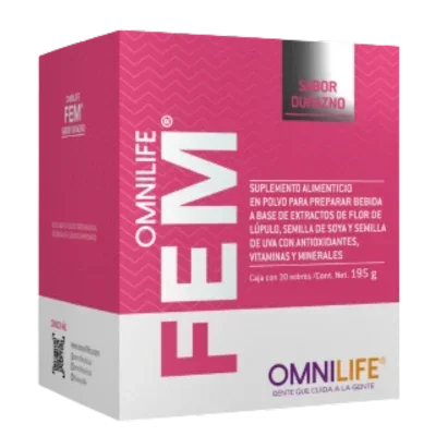 OMNILIFE Fem, presentación observada en el catálogo oficial de México