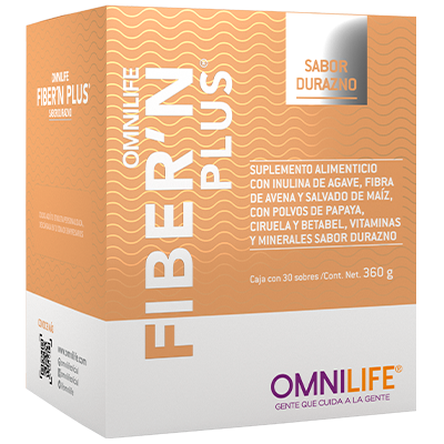 Fiber'n Plus, presentación observada en el catálogo oficial de México