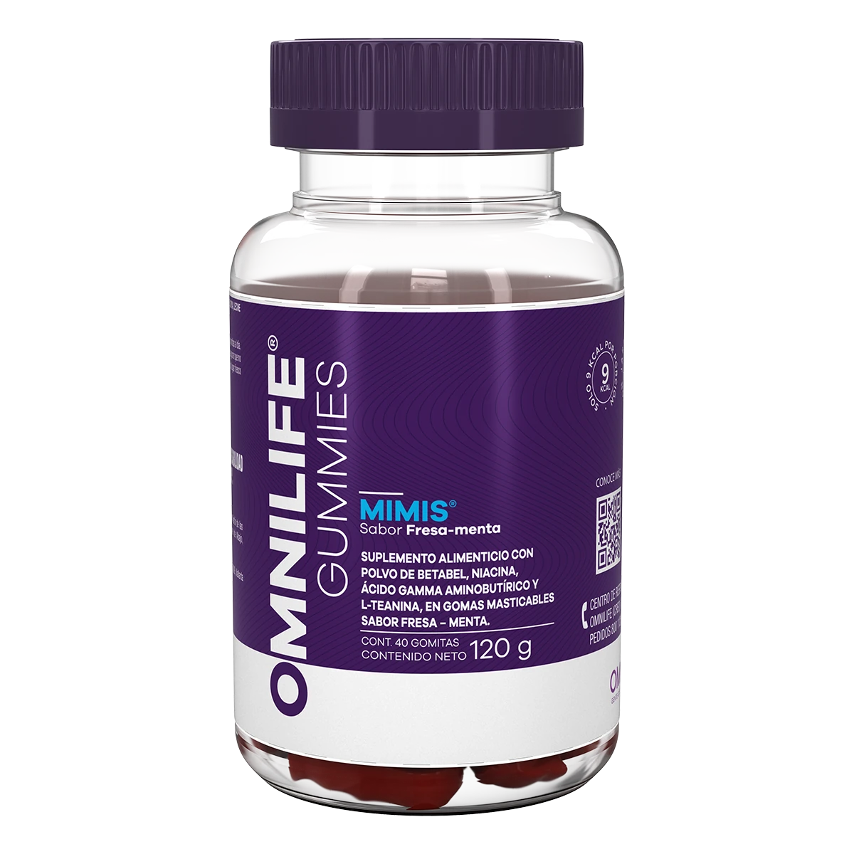 OMNILIFE GUMMIES MIMIS, presentación observada en el catálogo oficial de México