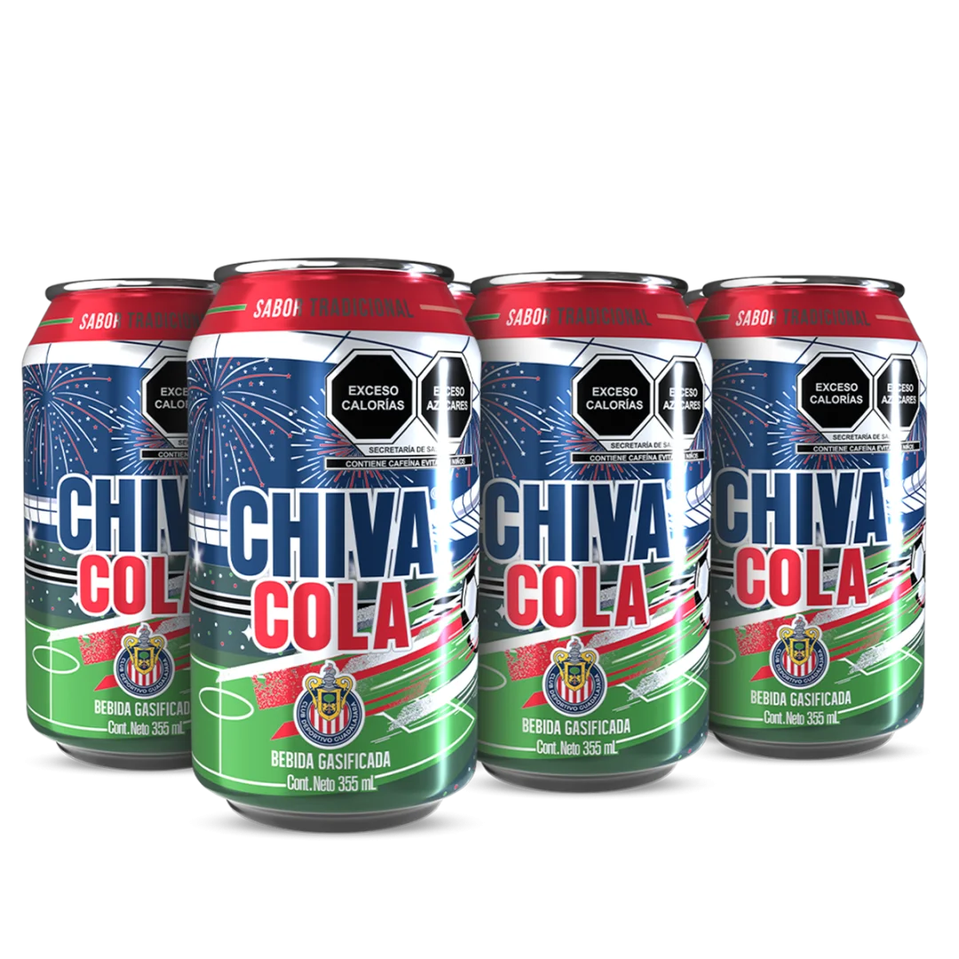 Chiva Cola, presentación observada en el catálogo oficial de México