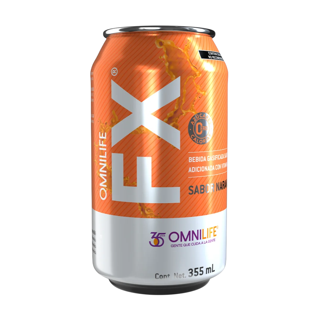 OMNILIFE FX Naranja, presentación observada en el catálogo oficial de México