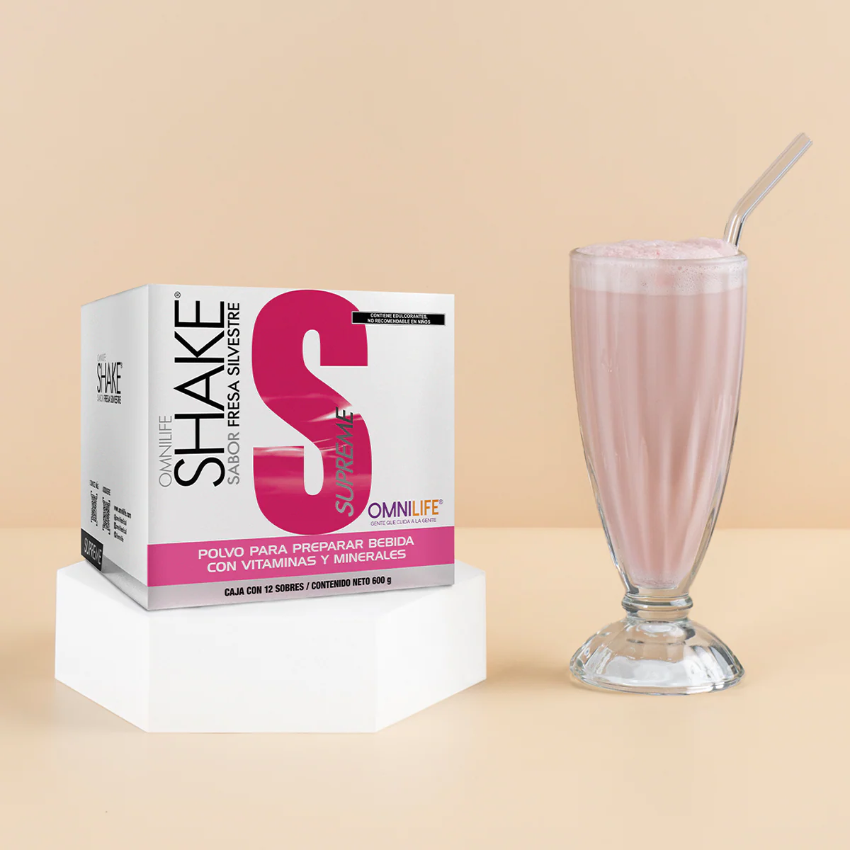 Vista adicional 1 publicada para OMNILIFE Shake Supreme Fresa Silvestre, SKU 7170921