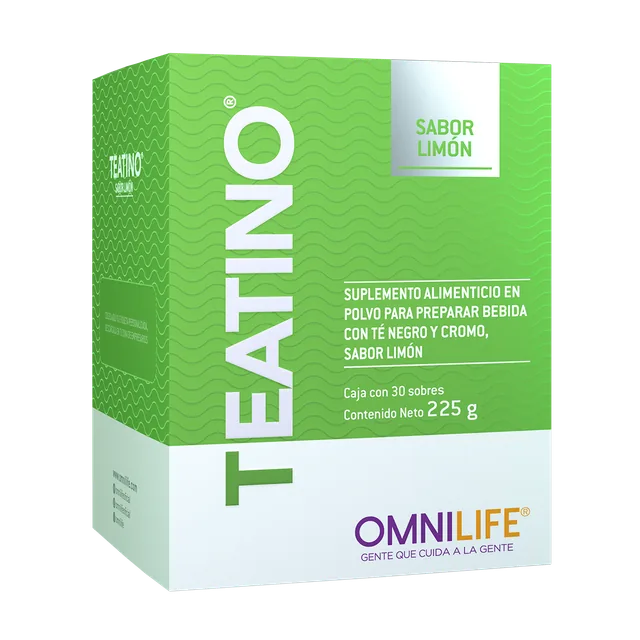 Foto oficial de Teatino en Nicaragua: caja con 30 sobres. Contenido neto 225 g, código 3505605.